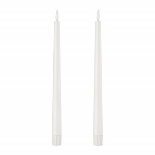 Светодиодные свечи IKEA SMALOM, 2 шт, белые