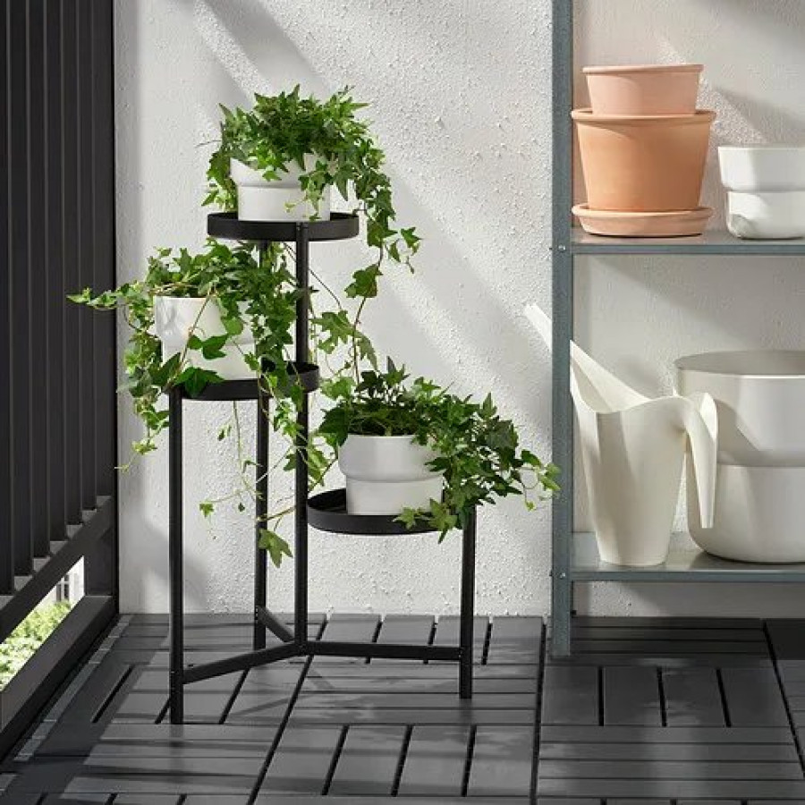 Подставка для растений IKEA OLIVBLAD, металлическая, 58 см