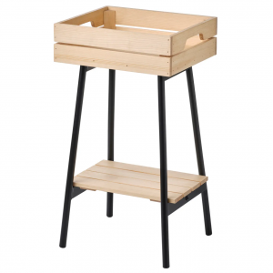Подставка для растений IKEA VANILJSTÅNG, деревянная, 55 см