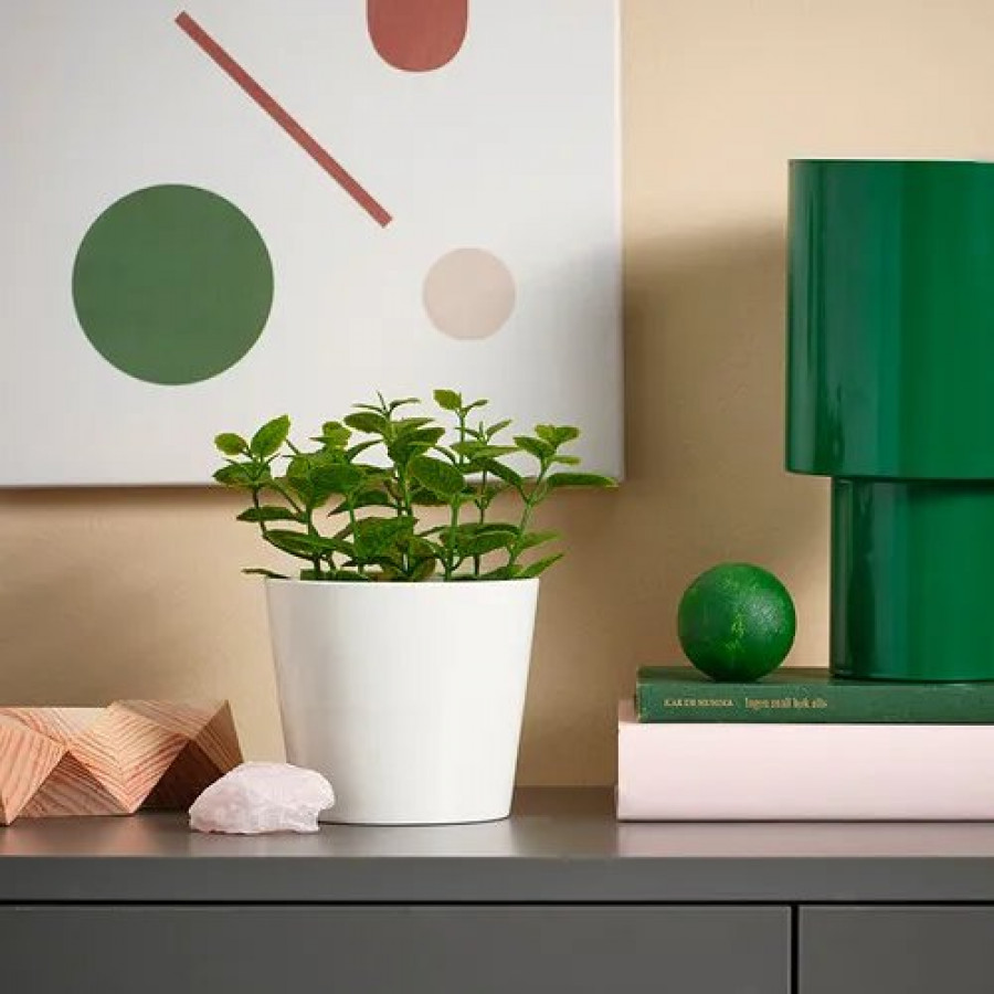 Искусственное растение IKEA FEJKA, Мята, 9 см