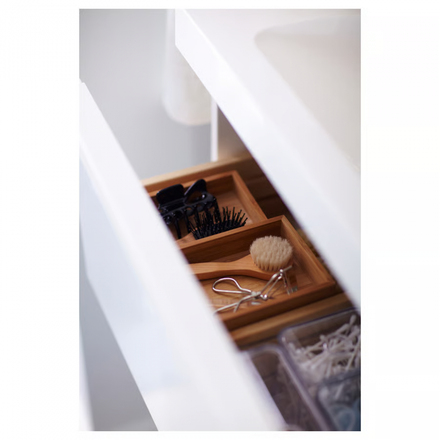 Контейнеры для ванной IKEA DRAGAN, бамбук, 4 шт