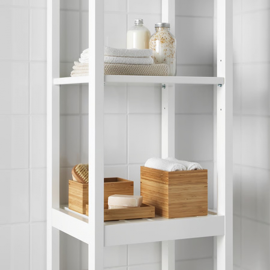 Контейнеры для ванной IKEA DRAGAN, бамбук, 4 шт
