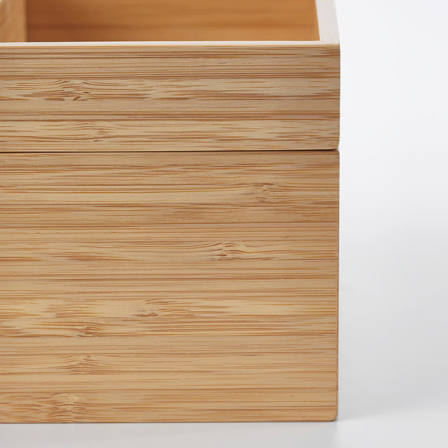 Контейнеры для ванной IKEA DRAGAN, бамбук, 4 шт