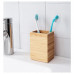 Стакан для зубных щеток IKEA DRAGAN, бамбук
