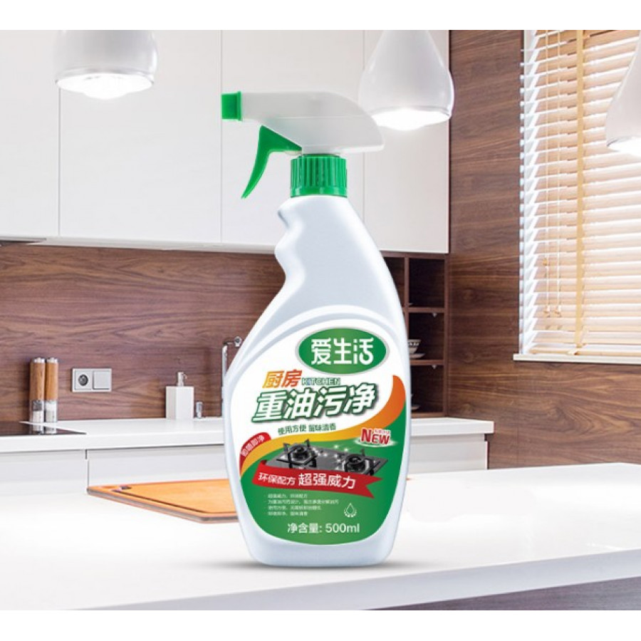 Кухонное средство для удаления пятен и жира iLIFE GREENLEAF, 500 мл