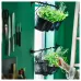 Контейнер подвесной IKEA HULTARP, 14х12 см, черный сетчатый