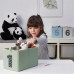 Коробки детские IKEA BARNDROM, 17x27x17 см, набор 3 шт