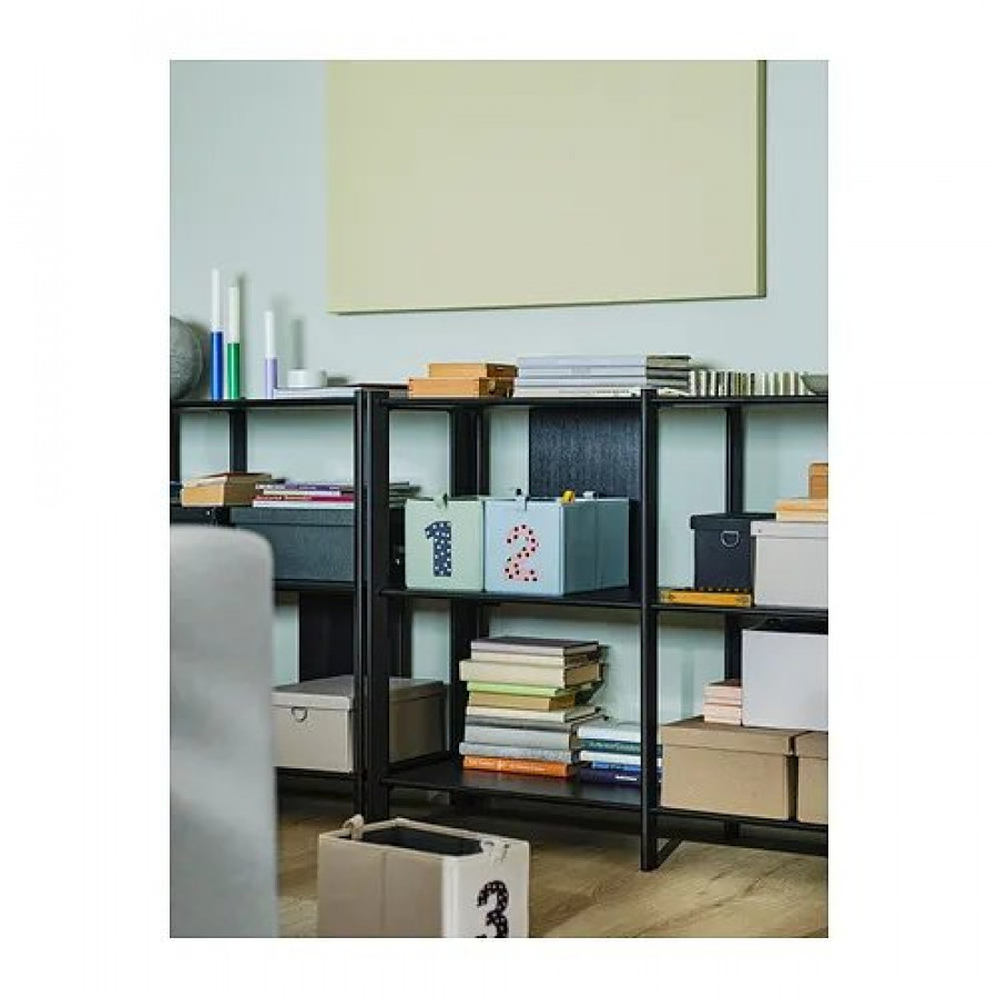 Коробки детские IKEA BARNDROM, 17x27x17 см, набор 3 шт