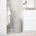 Мешок для белья IKEA KLUNKA, 60 л, белый/черный
