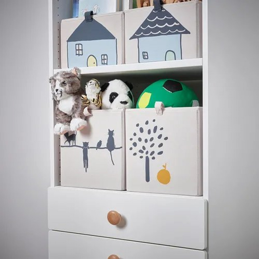 Коробка детская IKEA BARNDROM, 26x37x17 см