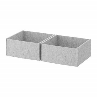 Коробки IKEA KOMPLEMENT, 25x27x12 см, набор 2 шт