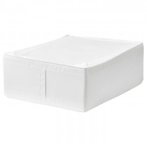 Кофр для хранения IKEA SKUBB, 43x53x19 см, белый