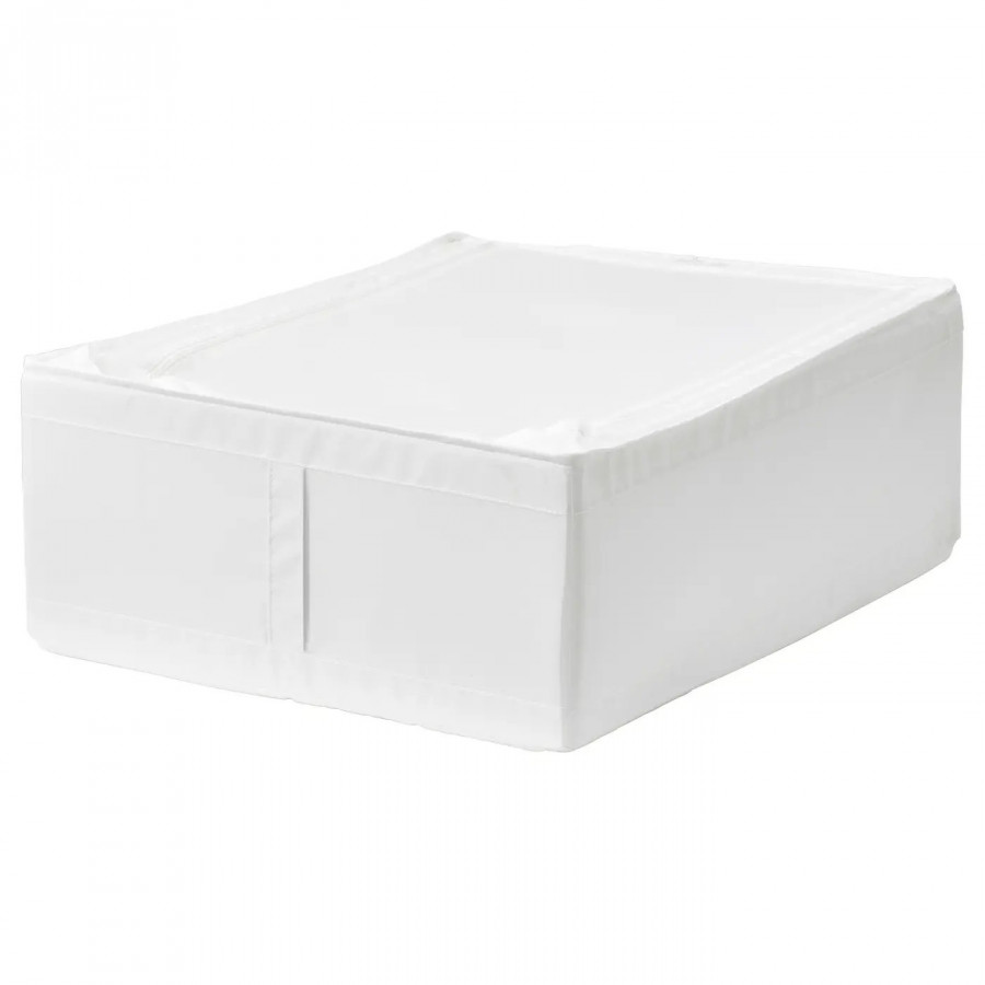 Кофр для хранения IKEA SKUBB, 43x53x19 см, белый