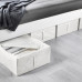 Кофр для хранения IKEA SKUBB, 43x53x19 см, белый