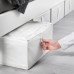 Кофр для хранения IKEA SKUBB, 43x53x19 см, белый