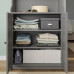 Органайзер для хранения IKEA STUK, 20x51x18 см, белый