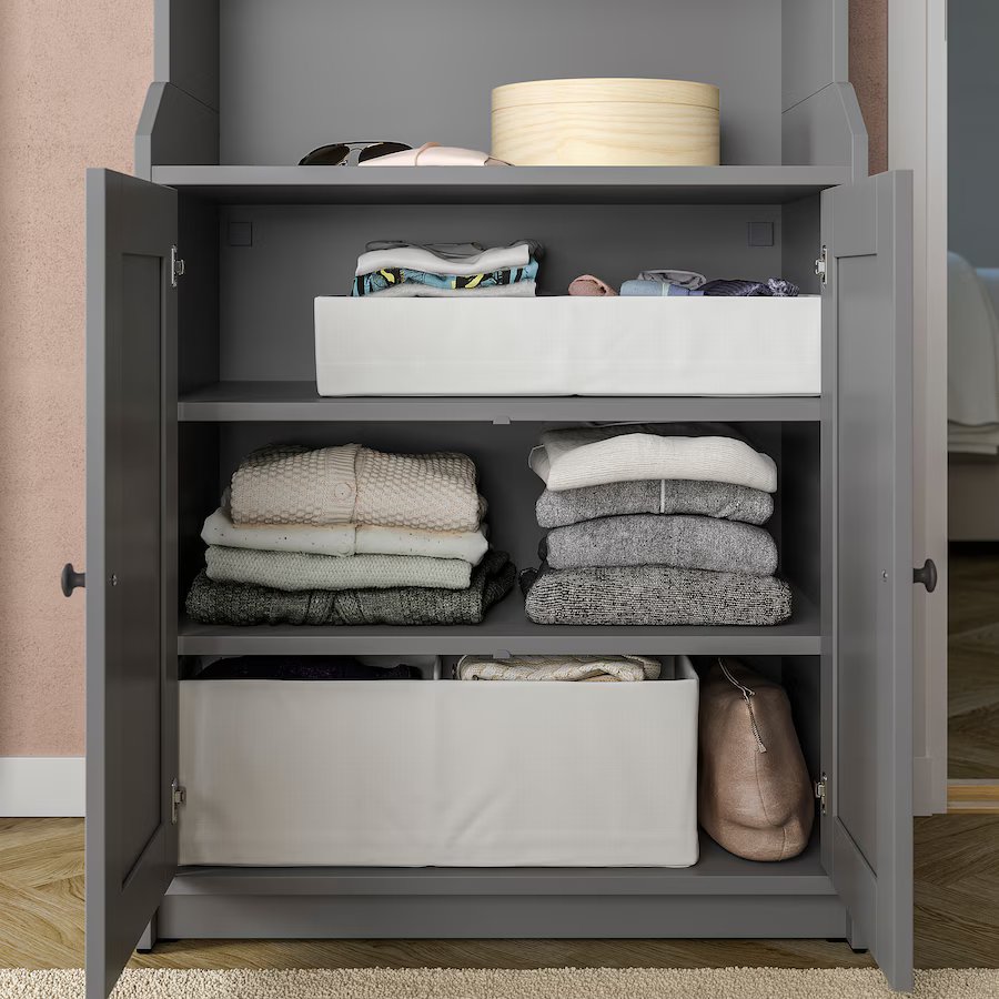 Органайзер для хранения IKEA STUK, 34x51x10 см, белый