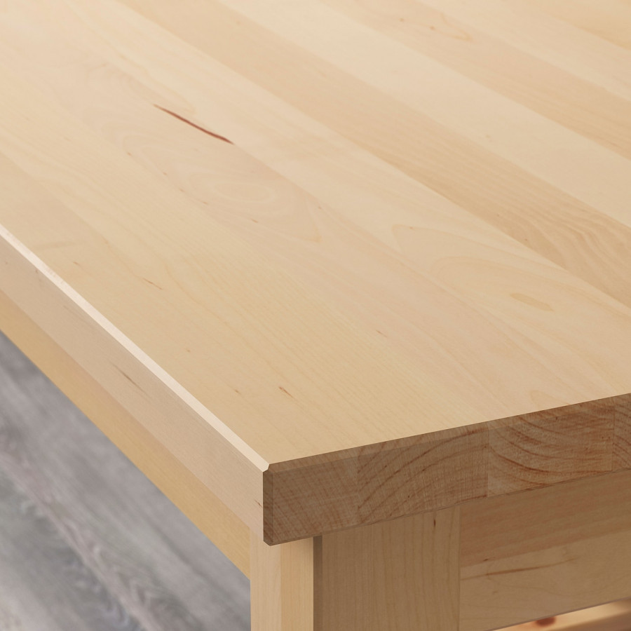 Тележка для хранения IKEA BEKVAM, 58x50, массив бука