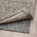 Ковер хлопковый IKEA TIPHEDE, 80x150 см, хлопок, черный