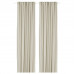 Шторы IKEA GINSTMOTT, 145х250 см, бежевые