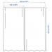 Шторы IKEA GINSTMOTT, 145х300 см, бежевые