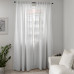 Шторы IKEA TIBAST, 145x250 см, хлопок, белые