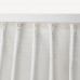 Шторы IKEA TIBAST, 145x250 см, хлопок, белые