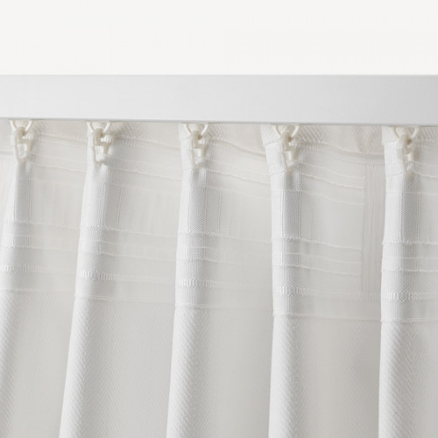 Шторы IKEA TIBAST, 145x250 см, хлопок, белые