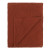 Плед из хлопка TKANO ESSENTIAL, 130x180 см, терракотовый Плед из хлопка TKANO ESSENTIAL, 130x180 см, терракотовый