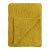 Плед из хлопка TKANO ESSENTIAL, 130x180 см, горчичный Плед из хлопка TKANO ESSENTIAL, 130x180 см, горчичный